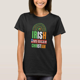 Irish American Christlich Roots Family Ireland USA T-Shirt