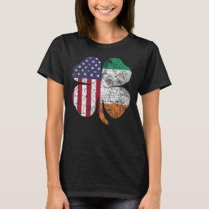 Irish American Flag Ireland Flag ST PATRICKS DAG T-Shirt