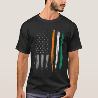 Irish American Flag St Patrick's Day T-Shirt