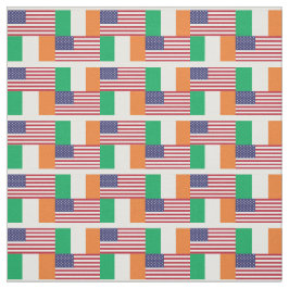IRISH AMERICAN FLAGS Stolzes Erbe Stoff