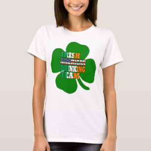 Irish American St Patricks Day Trinkteam T-Shirt
