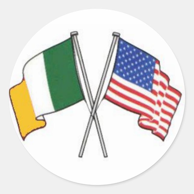 Irish American Sticker (Vorderseite)