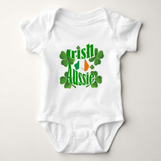 Irish Aussie Baby Strampler