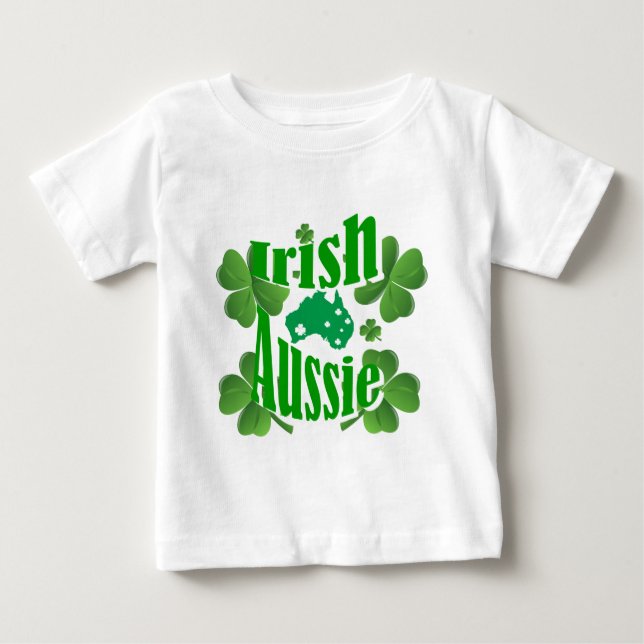 Irish Aussie Baby T-shirt (Vorderseite)