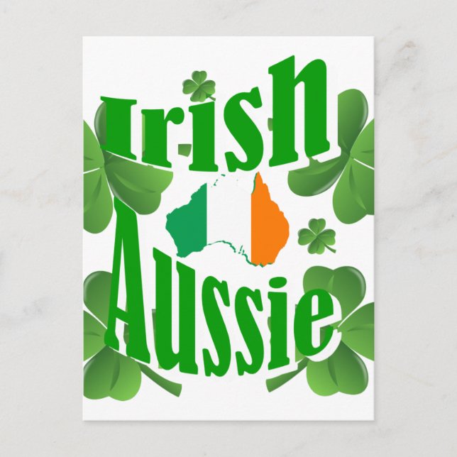 Irish aussie postkarte (Vorderseite)