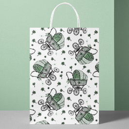 Irish Baby Carriage St Patrick's Day Baby Shower Kleine Geschenktüte