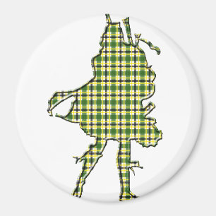 Irish Bagpiper Magnet