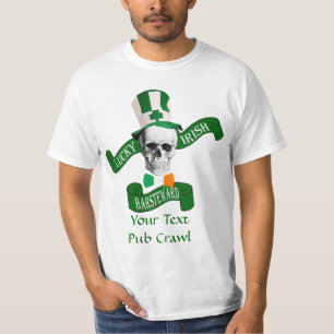 Irish Bar Steward St Patrick's Day T-Shirt
