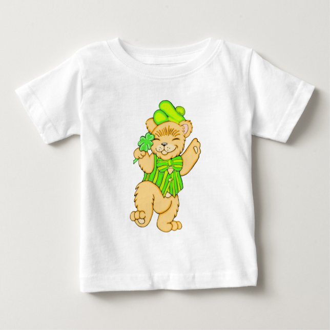 Irish Bear Baby T-shirt (Vorderseite)