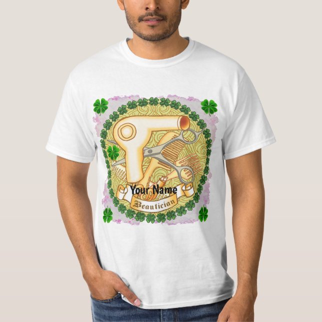 Irish Beautician T - Shirt (Vorderseite)