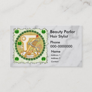 Irish Beautician Termin Card