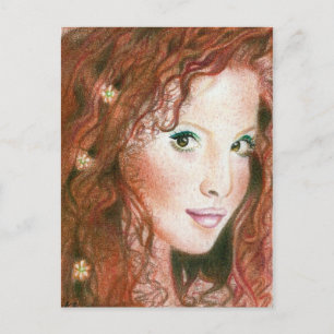 Irish Beauty Postcard Postkarte
