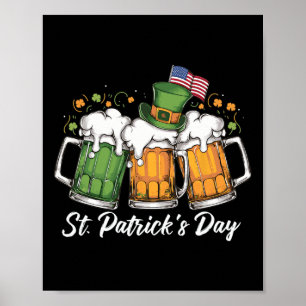 Irish Beer Ireland St Patricks Day Drinks Party Poster