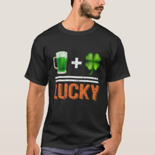 Irish Beer Kleeblatt für Luck St Patricks Day Men T-Shirt