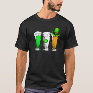 Irish Beer Liebe Ireland Flag St Patricks Day Men T-Shirt