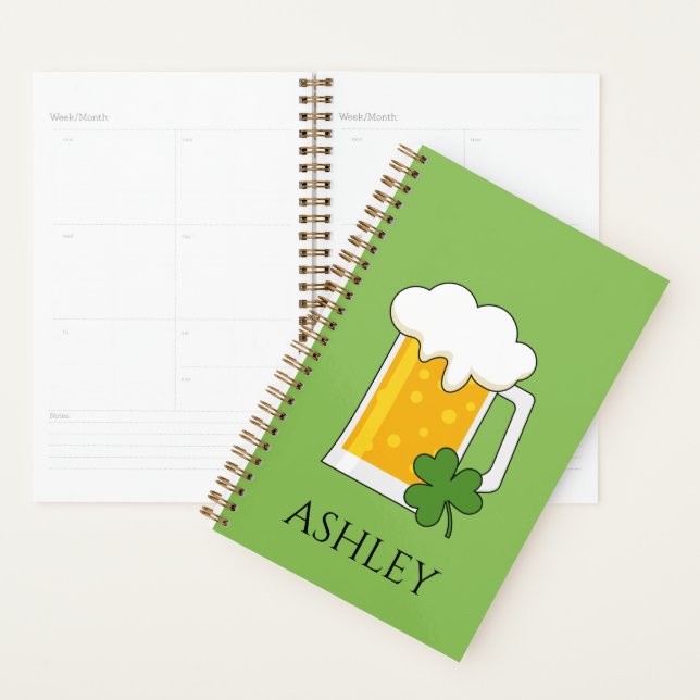 Irish Beer Tasse mit Kleeblatt Clover | Personalis Planer (Anzeige)