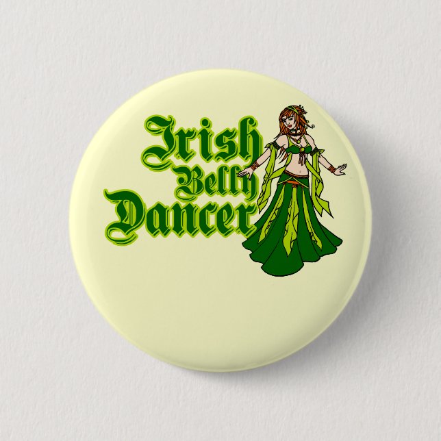 Irish Belly Dancer Button (Vorderseite)