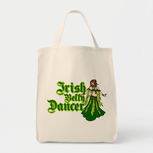 Irish Belly Dancer Tragetasche (Vorne)