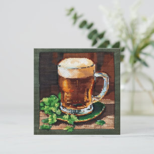 Irish Bierkanlepoint Karte