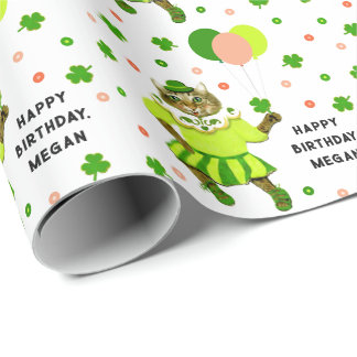 Irish Birthday Gift Geschenkpapier