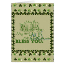 Irish Blessing Card