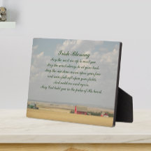 Irish Blessing Golden Wheat Fields