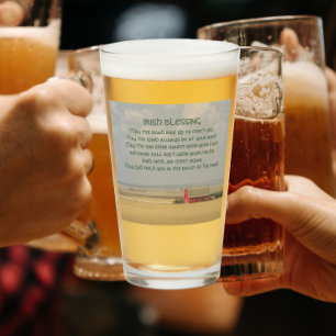 Irish Blessing Golden Wheat Fields Glas