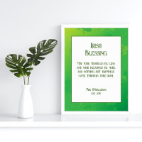 Irish Blessing Housewarming Gift
