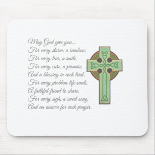 Irish Blessing II Mousepad