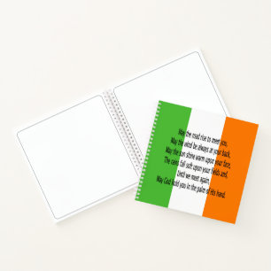 Irish Blessing Notizbuch