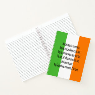 Irish Blessing Notizbuch