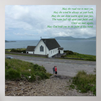 Irish Blessing Poster - Landkreis Kerry