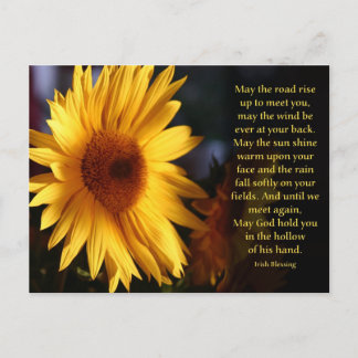 Irish Blessing Postkarte