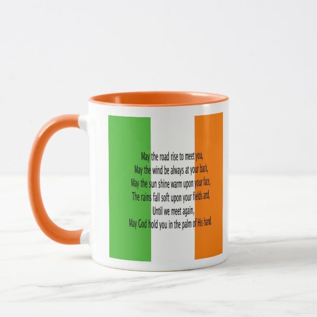 Irish Blessing Prayer Tasse (Links)