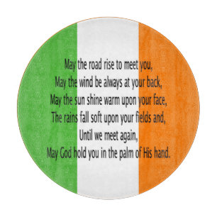 Irish Blessing Schneidebrett