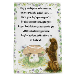Irish Blessing St. Patricks Day Mittlere Geschenktüte