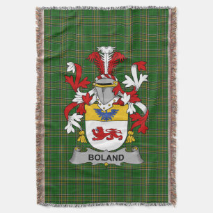 Irish Boland oder O_Boland Coat of Arms Family Cre Decke