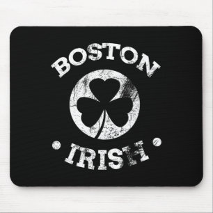 Irish Boston St Patricks Day Parade 617 Boston Iri Mousepad