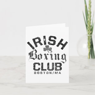 Irish Boxing Club - Boston Machusetts Karte