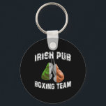 Irish Boxing Funny Ireland Flag - Irish Pub  Schlüsselanhänger<br><div class="desc">Irish Boxing Funny Ireland Flag - Irish Pub</div>