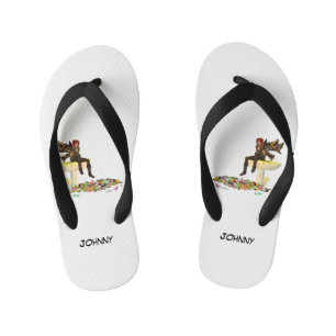 Irish Boy Fairy auf Pilzkids Flip Flops