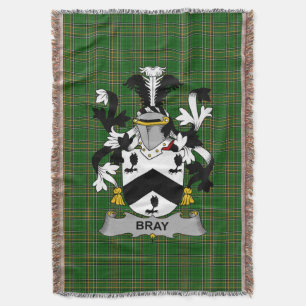 Irish Bray oder McBray Coat of Arms Familienwappen Decke