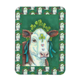 IRISH BRED ST. PATRICK'S DAHEIFER, KLEEBLATT COW MAGNET