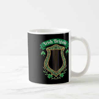 Irish Brigade Celtic Harp Heritage Kaffeetasse