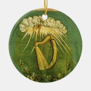 Irish Brigade-Flagge Keramikornament