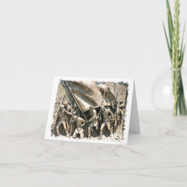 Irish Brigade Note Card Karte (Vorderseite)