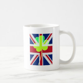Irish British Flag Kleeblatt Clover St Patrick Ver Tasse