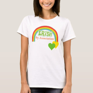 Irish By Association Rainbow Heart T-Shirt