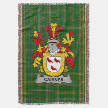 Irish Cairnes Coat of Arms Familienwappen Irland