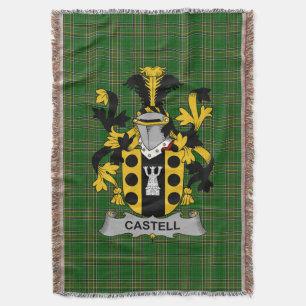 Irish Castell Coat of Arms Familienwappen Irland Decke